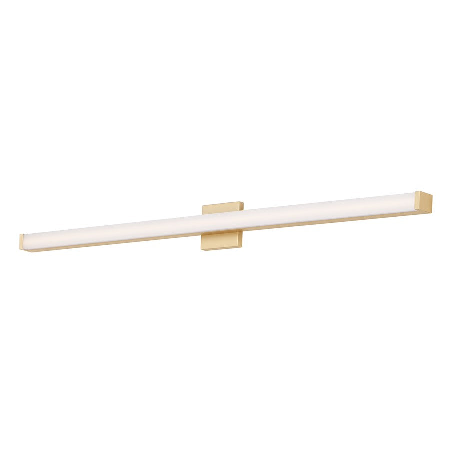 1 Light Bathroom Vanity Light, Gold