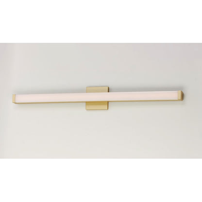 1 Light Bathroom Vanity Light, Gold
