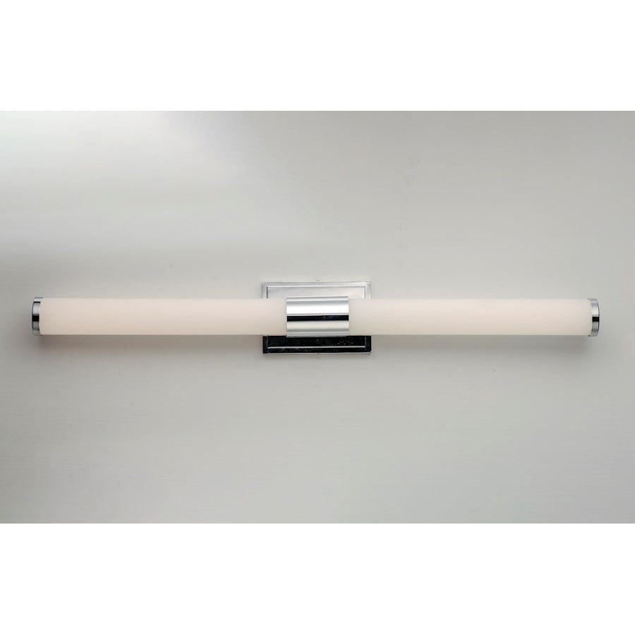 Maxim Lighting Optic LED 36" 2-Light Bath Vanity, Polished Chrome