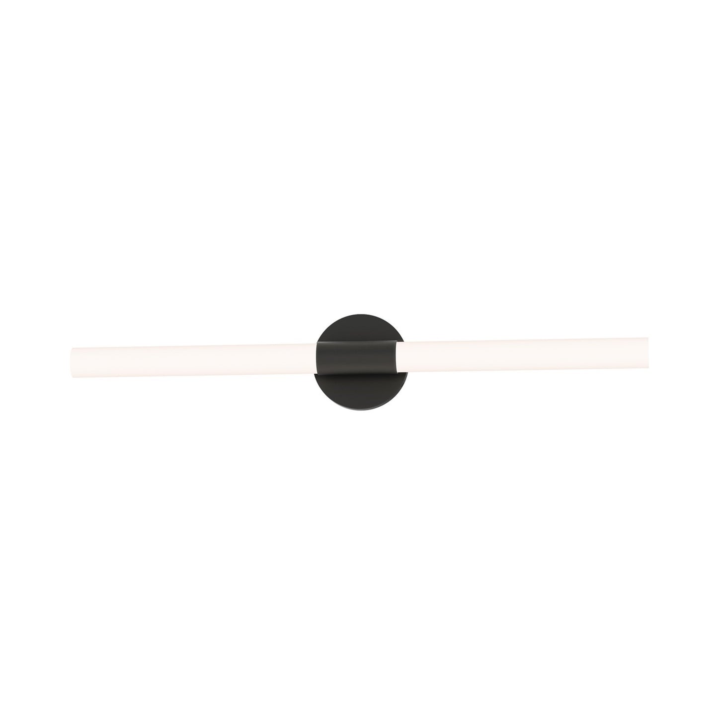 Maxim Lighting Tubi 1 Light 30" Bath Vanity, White/Black/White