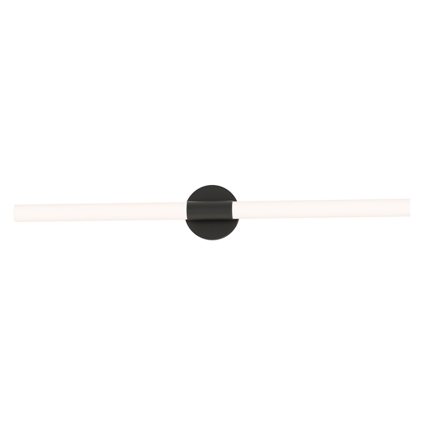 Maxim Lighting Tubi 1 Light 36" Bath Vanity, White/Black/White