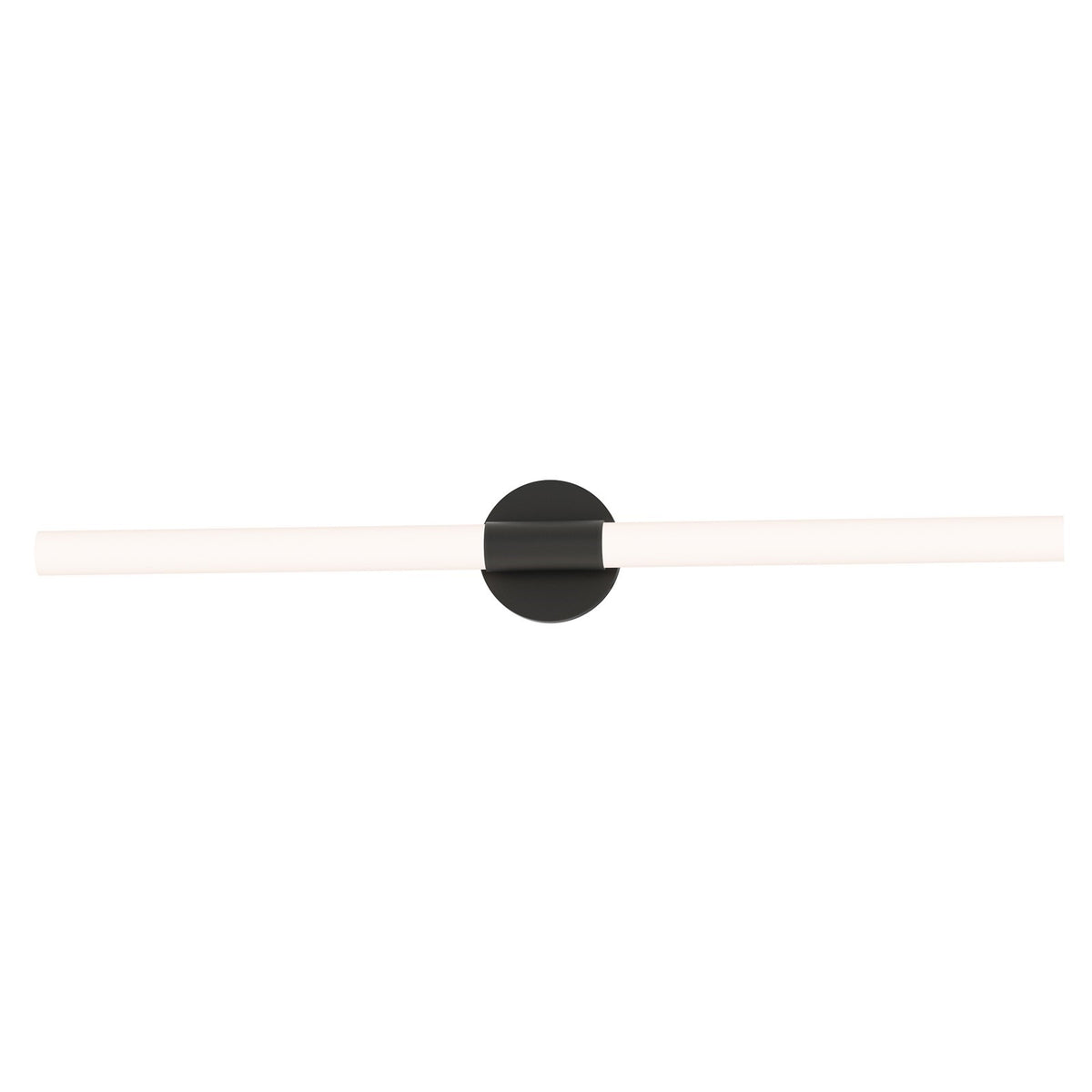 Maxim Lighting Tubi 1 Light 36" Bath Vanity, White/Black/White
