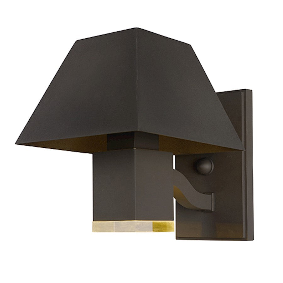 Maxim Pavilion LED 2-Light Outdoor Wall Light Lantern, Arch Bronze