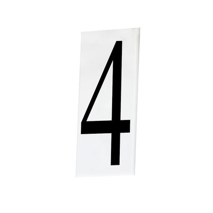 Maxim Lighting House Number 4, White