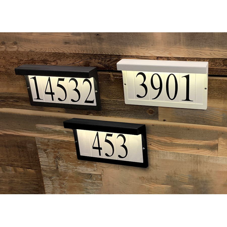 Maxim Lighting House Number 4, White