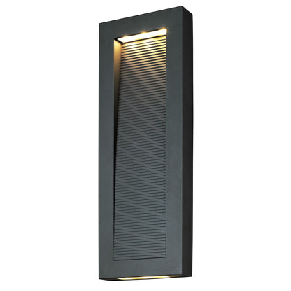 Maxim Avenue LED Outdoor Wall Light Lantern, Architectural Bronze