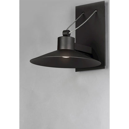 Maxim Lighting Civic LED Outdoor Wall Lantern, Bronze/Frosted