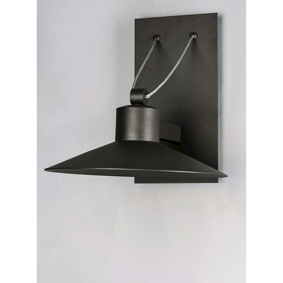 Maxim Lighting Civic LED Outdoor Wall Lantern, Bronze/Frosted