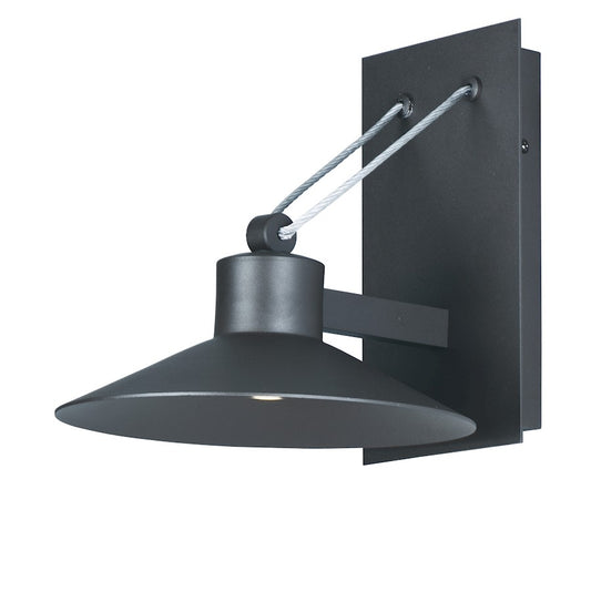 Maxim Lighting Civic LED Outdoor Wall Lantern, Bronze/Frosted