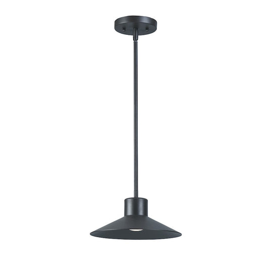 1 Light Outdoor Pendant, Bronze