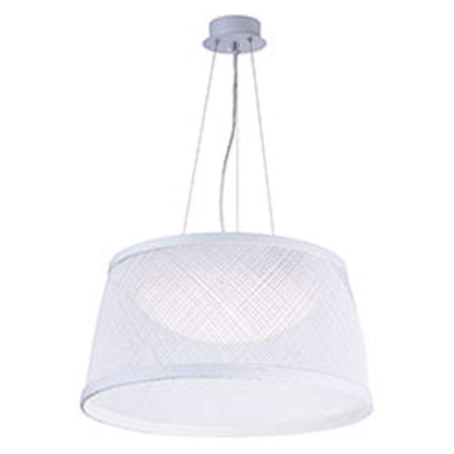 Maxim Bahama 1-Light Pendant, White