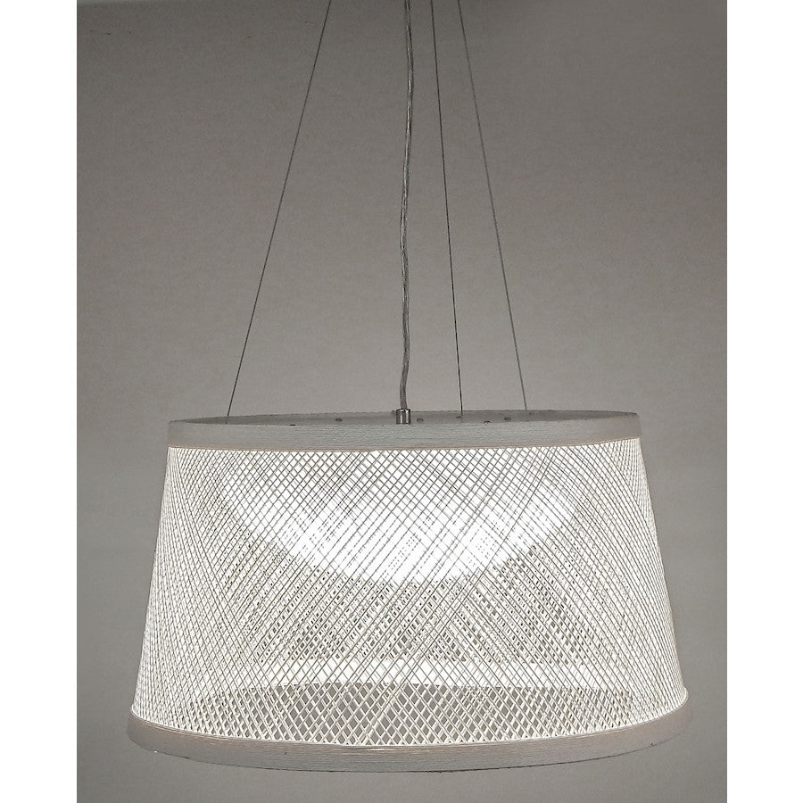 Maxim Bahama 1-Light Pendant, White