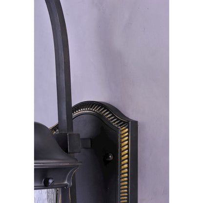Maxim Dover LED Outdoor Wall Light Lantern, Bronze
