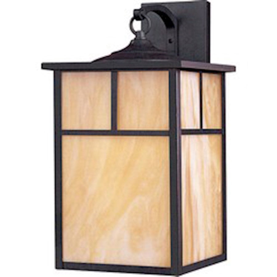Maxim Coldwater LED 1-Light Outdoor Wall Light Lantern, Burnished