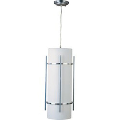 Maxim Luna LED 1-Light Outdoor Hanging Lantern, Brushed Metal