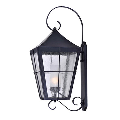 Maxim Lighting Revere LED 1-Light Outdoor 30' Wall Lantern, Black