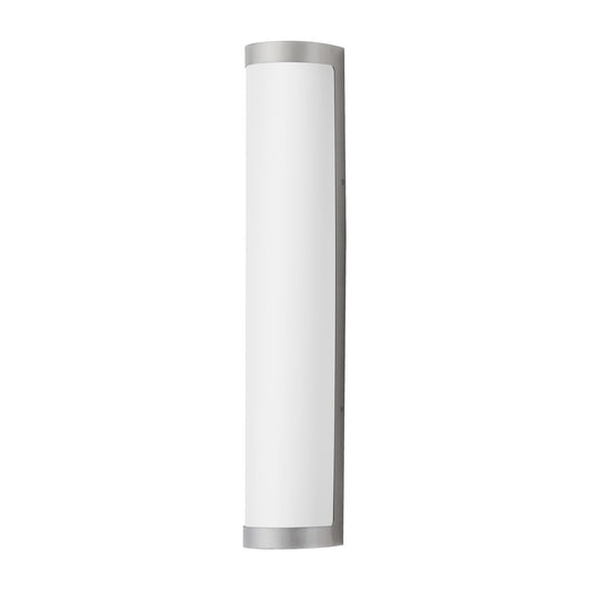 Maxim Lighting Halfpipe 2Lt 26" Outdoor Wall Mount, Aluminum/White