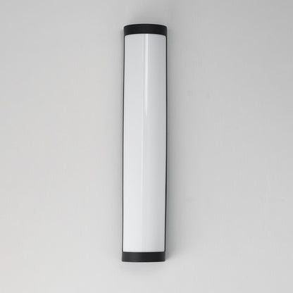 Maxim Lighting Halfpipe 2 Light 26" Outdoor Wall Mount, Black/White