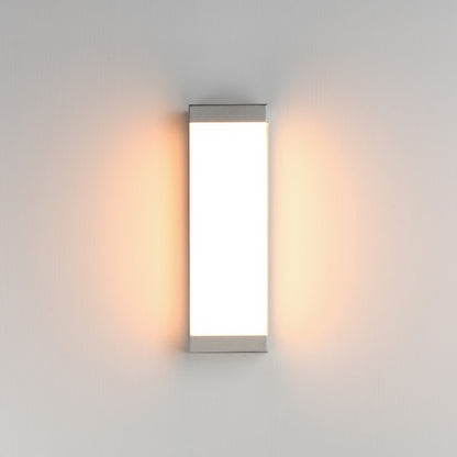 Maxim Lighting Tunnel 2Lt 15" Outdoor Wall Mount, Aluminum/White