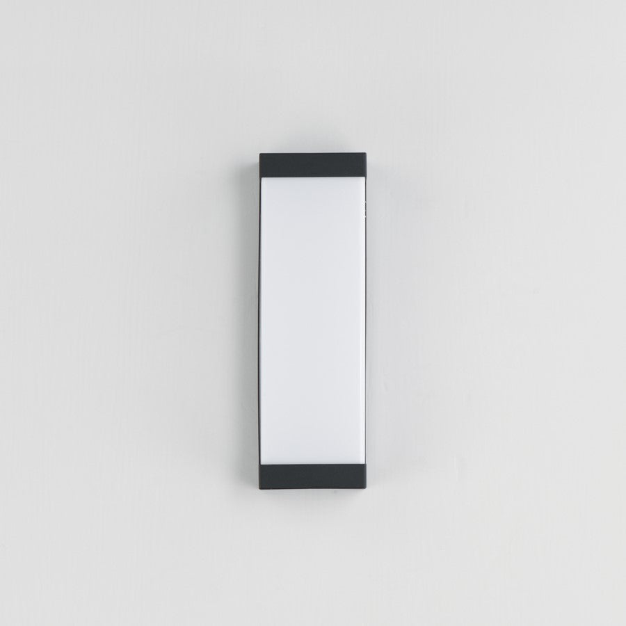 Maxim Lighting Tunnel 2 Light 15" Outdoor Wall Mount, Black/White