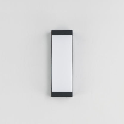 Maxim Lighting Tunnel 2 Light 15" Outdoor Wall Mount, Black/White