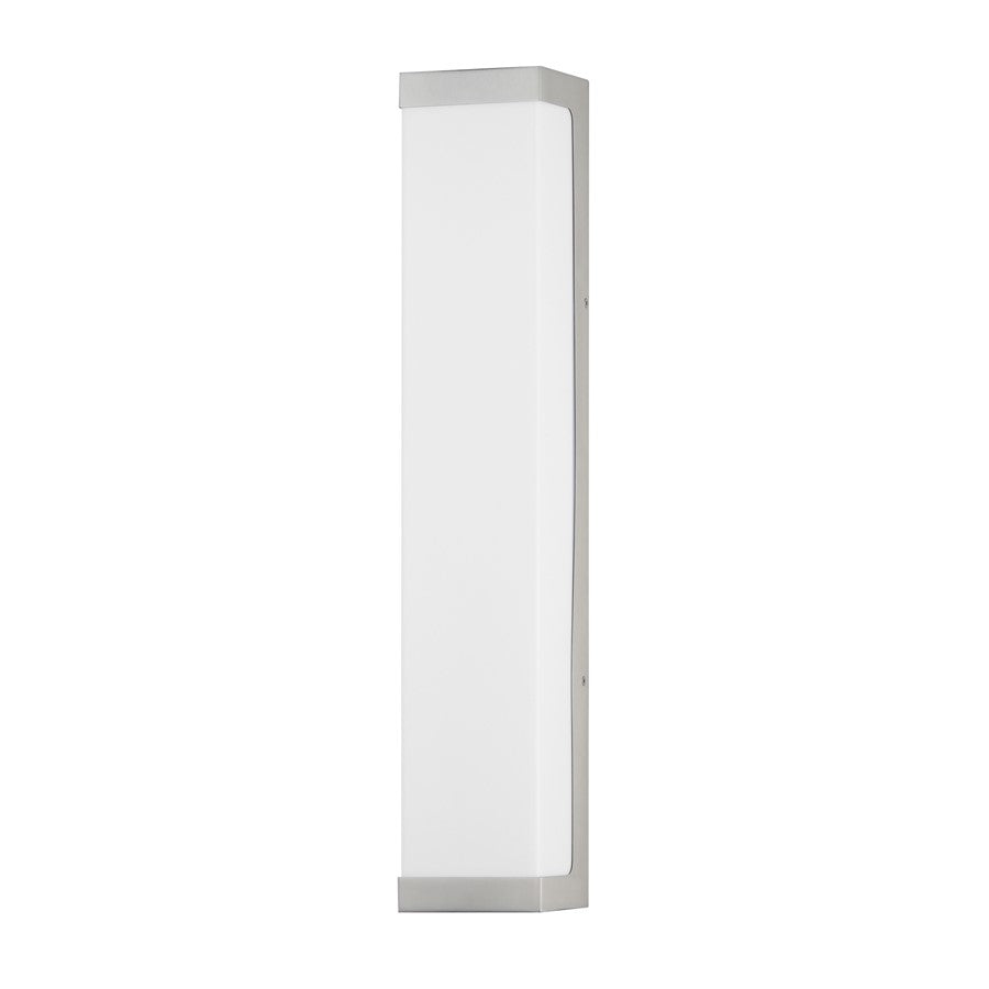 Maxim Lighting Tunnel 2Lt 26" Outdoor Wall Mount, Aluminum/White - 55524WTAL