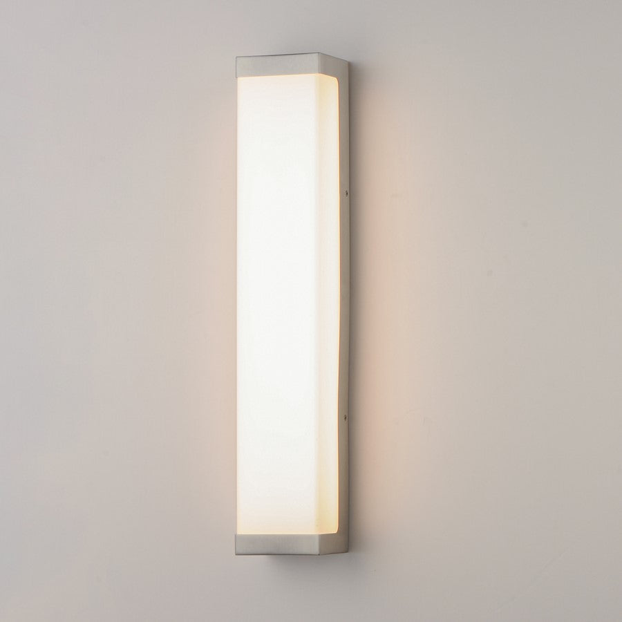 Maxim Lighting Tunnel 2Lt 26" Outdoor Wall Mount, Aluminum/White