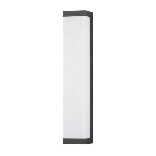 Maxim Lighting Tunnel 2 Light 26" Outdoor Wall Mount, Black/White
