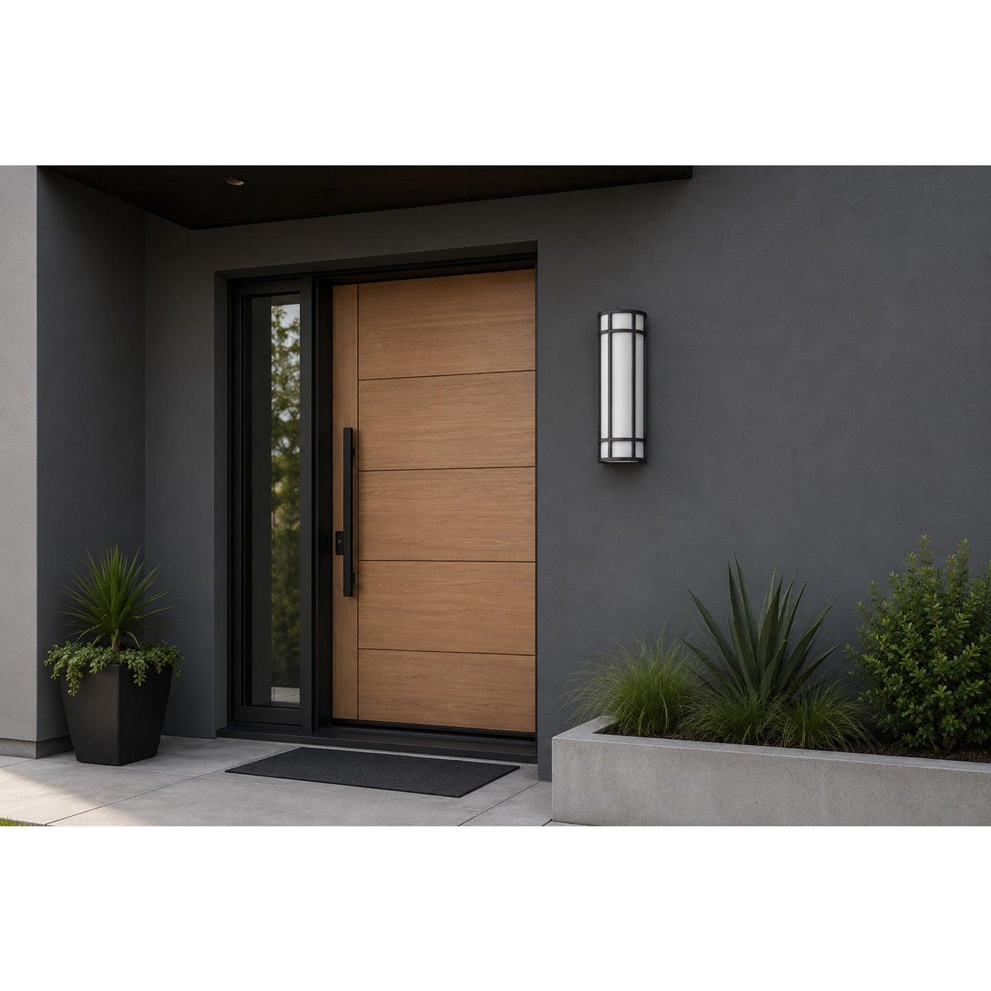 LED 1 Light Outdoor Wall Sconce