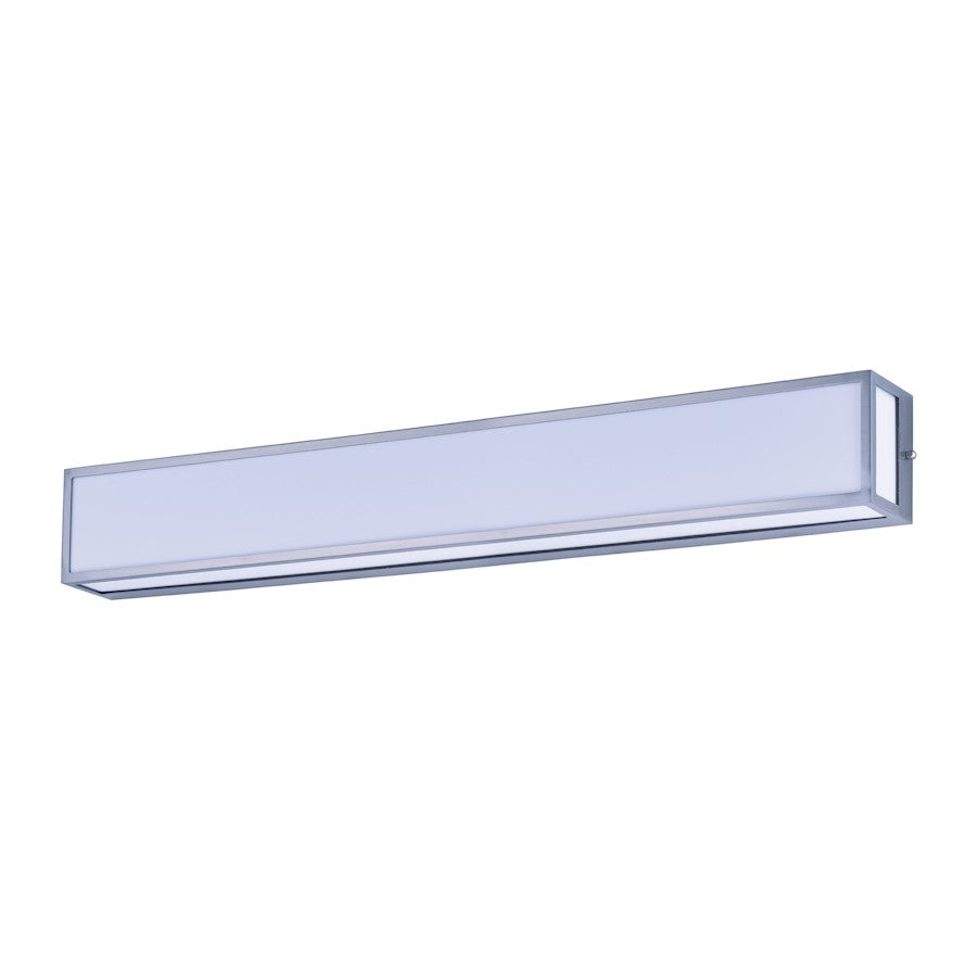 1 Light Bathroom Vanity Light, Nickel