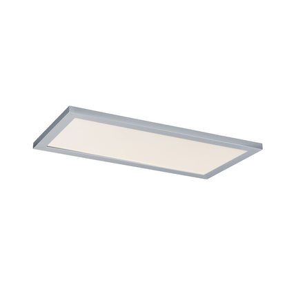 Maxim Lighting Sky/5CCT 1Lt 1' x 2' LED 12" Flush, Aluminum/White