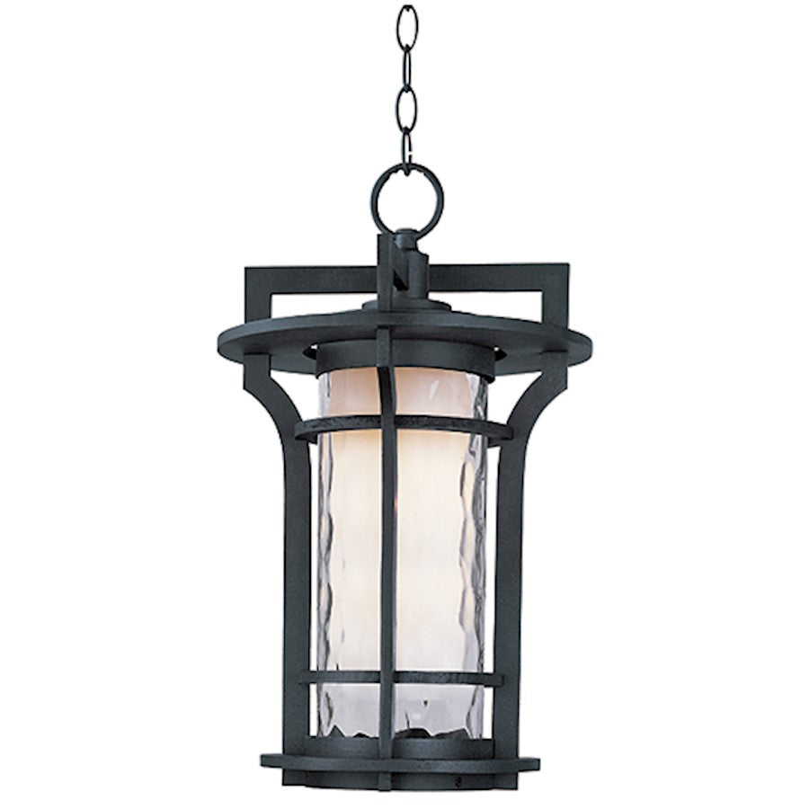Maxim Oakville LED 1-Light Outdoor Hanging Lantern, Black Oxide