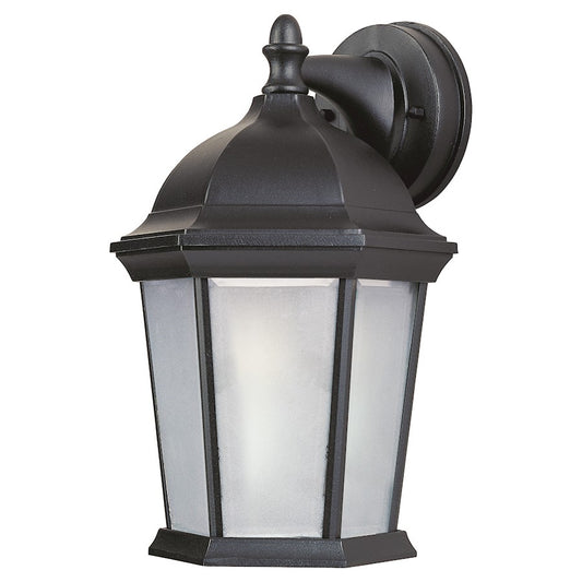 Maxim Lighting Side Door LED 1-Light Outdoor Wall Mount, Black