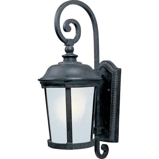Maxim Lighting Dover LED 1-Light Outdoor Wall Lantern, Bronze