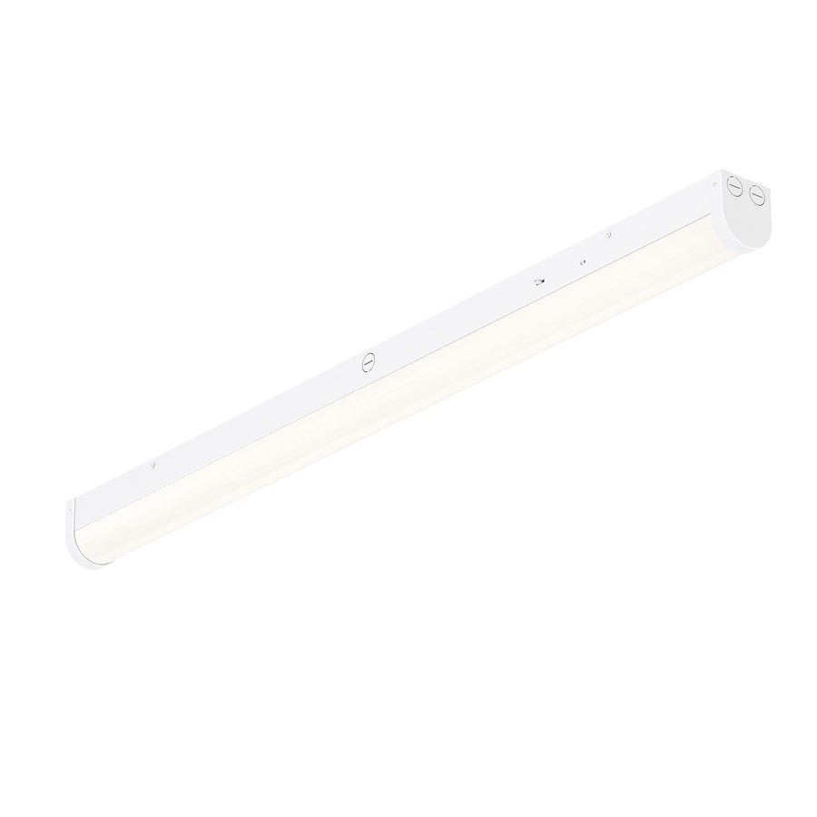 Maxim Lighting Workshop 1 Light 48" Flush Mount, White
