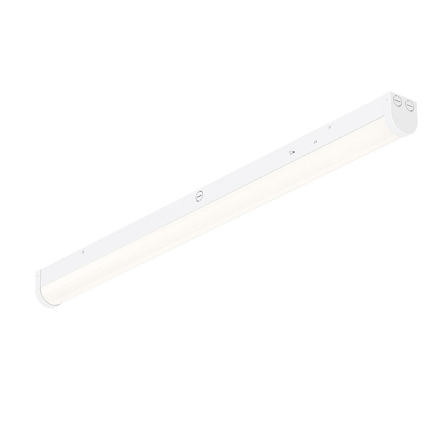 Maxim Lighting Workshop 1Lt 48" Utility Items/Motion Sensor, White - 57526WT/MSP