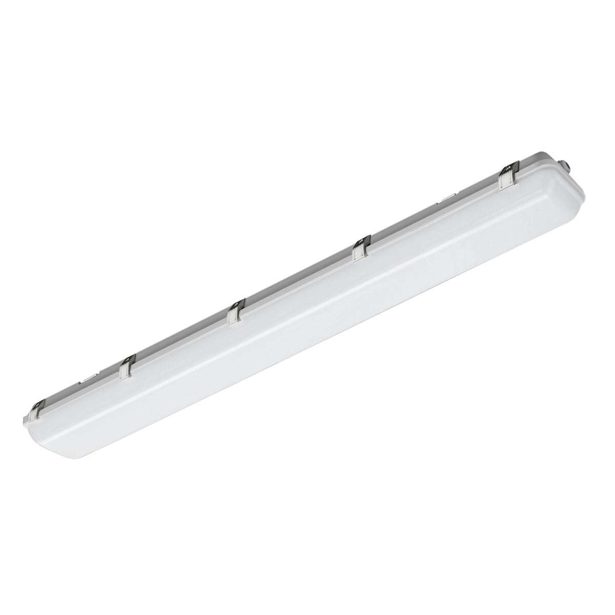 Maxim Vaportight 1Lt 52" Utility Items/Motion Sensor, Wht/Grey