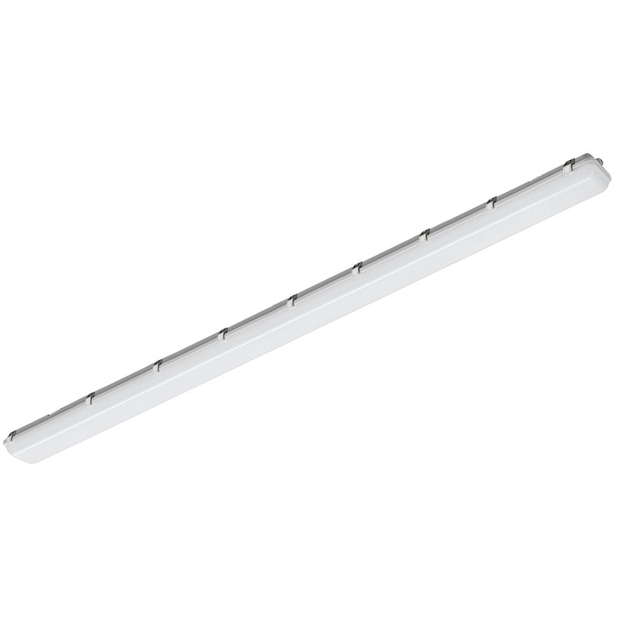Maxim Vaportight 1Lt 99" Utility Items/Motion Sensor, Wht/Grey - 57538WTDG/MSP