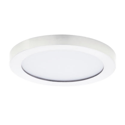 Maxim Lighting Chip 5" 12W RD LED Flush Mount, White/White