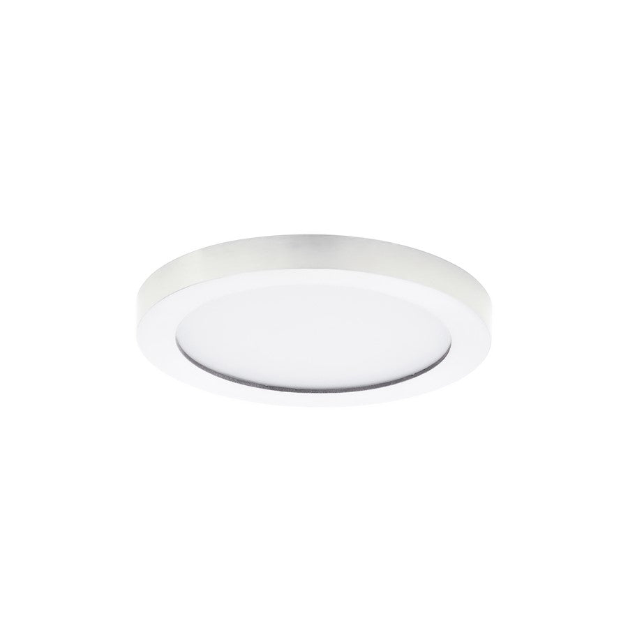 Maxim Lighting Chip 1Lt 5" 12W RD LED Flush Mount/5CCT, White/White