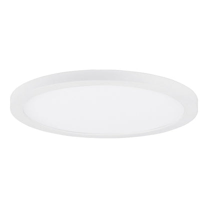 Maxim Lighting Chip 11" 26W RD LED Flush Mount, 5CCT, White/White