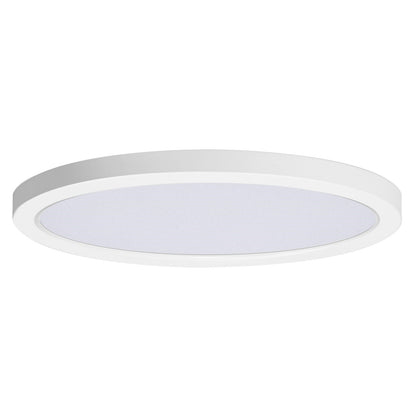 Maxim Lighting Chip 1 Light 0.75" Flush Mount, White/White