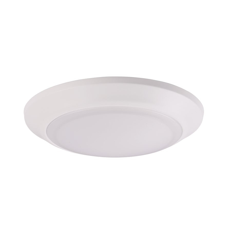 Maxim Diverse LED 7.5' Fl Mount 2700K Non T-24 (12/PK) in White