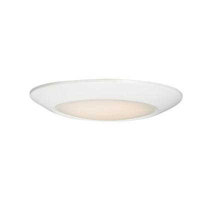 Maxim Lighting Diverse Direct LED 1-Light 6.25" Flush Mount 4000K in White