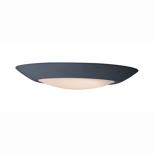 Maxim Lighting Diverse 1 Light Flush Mount, Black