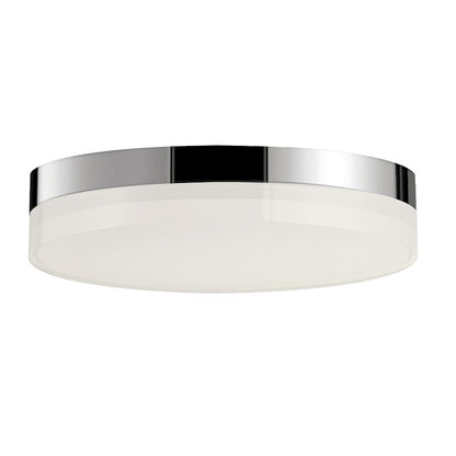 Maxim Lighting Illuminaire II 9"Round 18W LED Flush, Chrome
