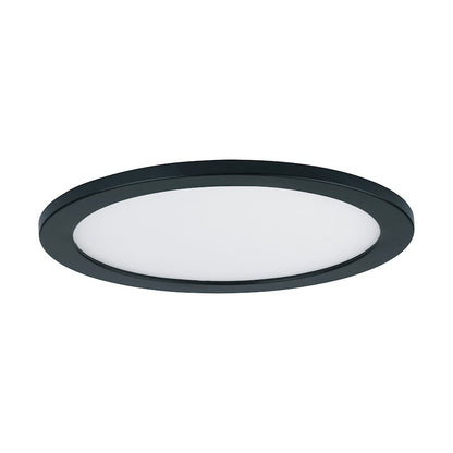 Maxim Lighting Wafer 7" Round LED Wall/Flush, 3000K, Black/White