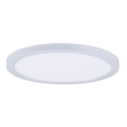 Maxim Lighting 10' Wafer LED Flush Mount, White/White