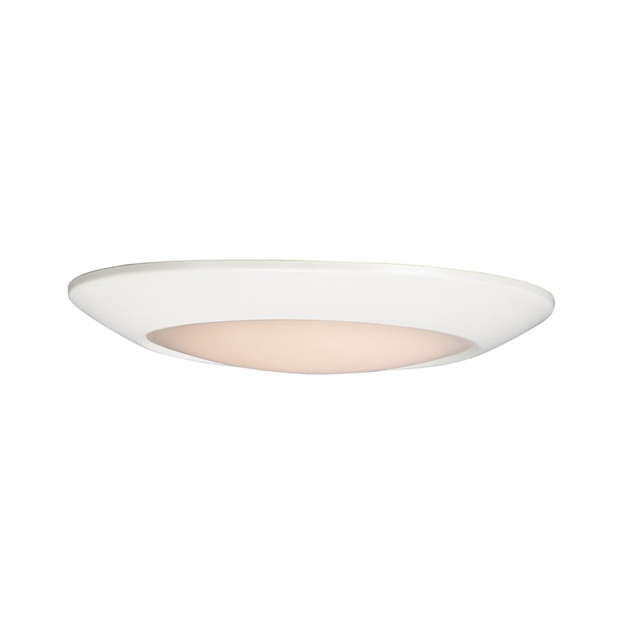 Maxim Lighting 9" Diverse Direct LED 1-Light Flush Mount, White
