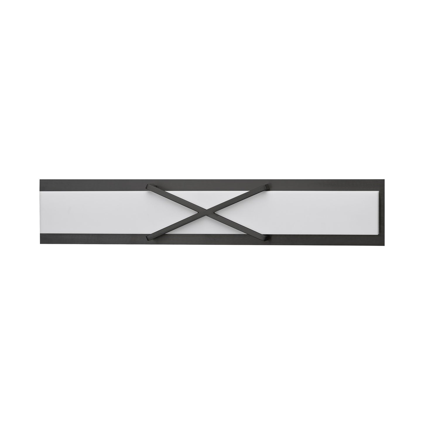 Maxim Lighting Dexter 1 Light 30" Wall Sconce, Black/White